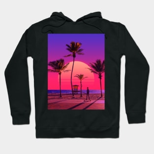 Vaporwave Sunset VI Hoodie